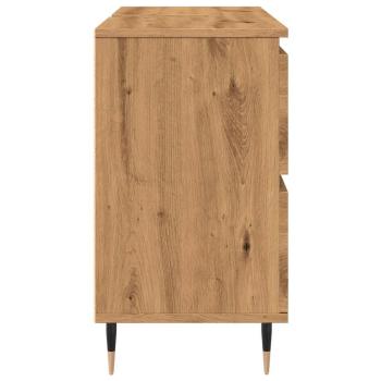 ARDEBO.de - Badschrank Artisan-Eiche 80x33x60 cm Holzwerkstoff