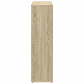 Raumteiler-Bücherregal Sonoma-Eiche 102x29x103,5 cm