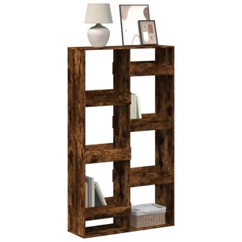 ARDEBO.de - Bücherregal Räuchereiche 100x33x175 cm Holzwerkstoff