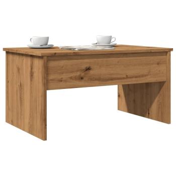 ARDEBO.de - Couchtisch Artisan-Eiche 80x50,5x41,5 cm Holzwerkstoff