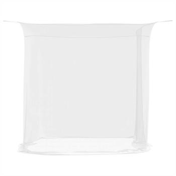 Moskitonetz zum Aufhängen 156 Mesh Weiß 220x100x150 cm