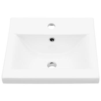 4-tlg. Badmöbel-Set Sonoma-Eiche Holzwerkstoff