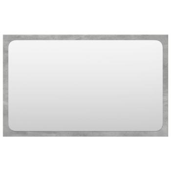 4-tlg. Badmöbel-Set Betongrau Holzwerkstoff