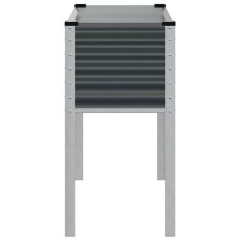 Pflanzkübel Anthrazit 100x41x90 Stahl