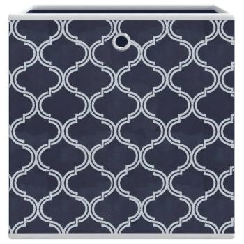Faltboxen 4 Stk. Blau 32x32x32 cm Vlies