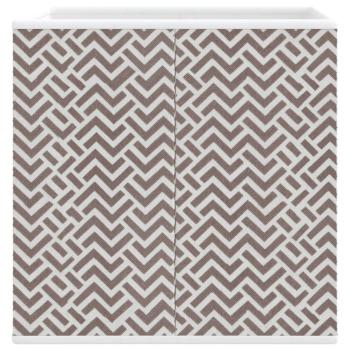Faltboxen 4 Stk. Braun 32x32x32 cm Vlies