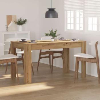 ARDEBO.de - Esstisch Artisan-Eiche 140x74,5x76 cm Holzwerkstoff