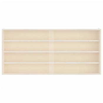 Hängevitrine mit Schiebetüren 80x8,5x37 cm