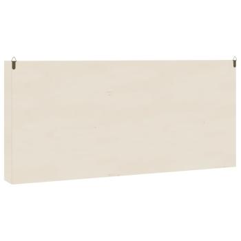 Hängevitrine mit Schiebetüren 80x8,5x37 cm