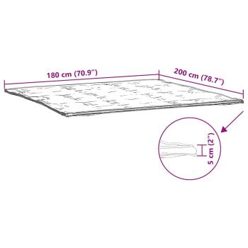 Matratzenschoner Weiß 180x200 cm