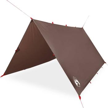 ARDEBO.de - Tarp Braun 366x306 cm Wasserdicht
