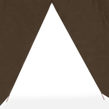 Tarp Braun 366x306 cm Wasserdicht