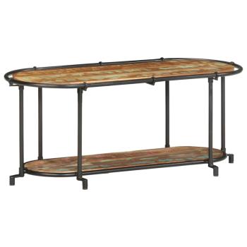 ARDEBO.de - TV-Regal 100x42x40 cm Altholz Massiv