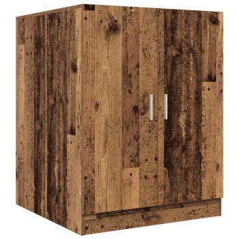 Waschmaschinenschrank Altholz-Optik 70,5x71,5x91,5 cm