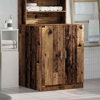 Waschmaschinenschrank Altholz-Optik 70,5x71,5x91,5 cm