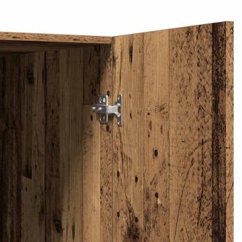 Waschmaschinenschrank Altholz-Optik 70,5x71,5x91,5 cm