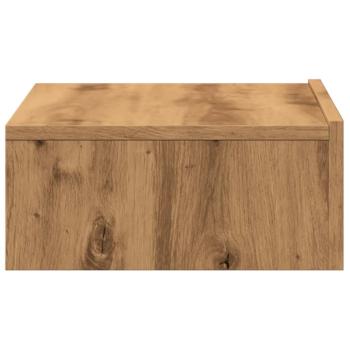 TV-Schrank mit LED-Leuchten Artisan-Eiche 60x35x15,5 cm