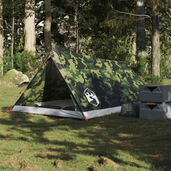 ARDEBO.de - Campingzelt 2 Personen Tarnmuster Wasserdicht