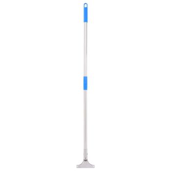 Wasserschieber mit Stielen 5 Stk. 55x119,5 cm Stahl und Gummi