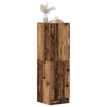 ARDEBO.de - Küchenschrank Altholz-Optik 38x41,5x131,5 cm Holzwerkstoff