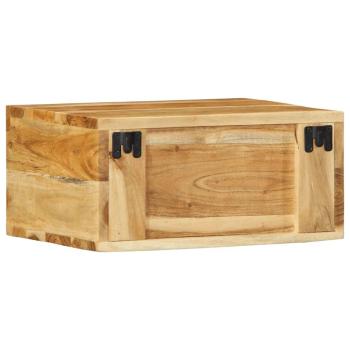 TV-Wandschrank 40x30x19 cm Massivholz Akazie