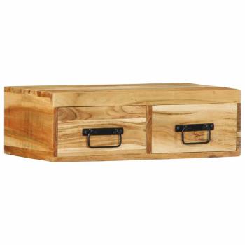 ARDEBO.de - TV-Wandschrank 60x30x19 cm Massivholz Akazie