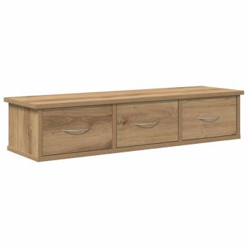 ARDEBO.de - Wandschrank Artisan-Eiche 88x26x18,5 cm Holzwerkstoff