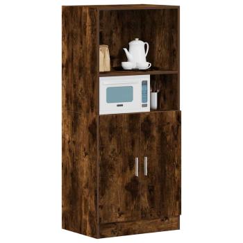 Küchenschrank Räuchereiche 57x41,5x131,5 cm Holzwerkstoff