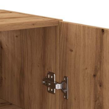 Wandschrank Artisan-Eiche 60x31x70 cm Holzwerkstoff