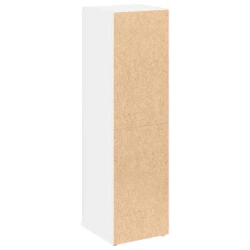 Badezimmerschrank mit Rollenhalter Weiß 20,5x22x72 cm