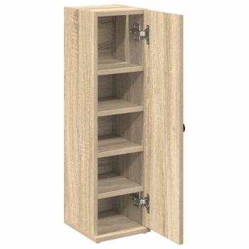 Badezimmerschrank mit Rollenhalter Sonoma-Eiche 20,5x22x72 cm
