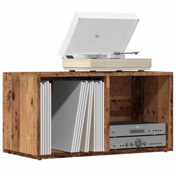 ARDEBO.de - Aufbewahrungstruhe Altholz-Optik 69,5x34x36 cm Holzwerkstoff