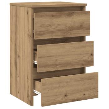 Nachttische 2 Stk. Artisan-Eiche 40x35x62,5 cm Holzwerkstoff