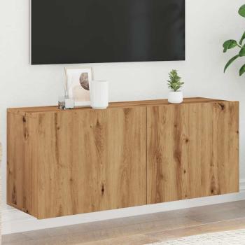 ARDEBO.de - TV-Wandschrank Artisan-Eiche 100x30x41 cm