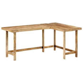 ARDEBO.de - Schreibtisch 165x110x75 cm Massivholz Mango