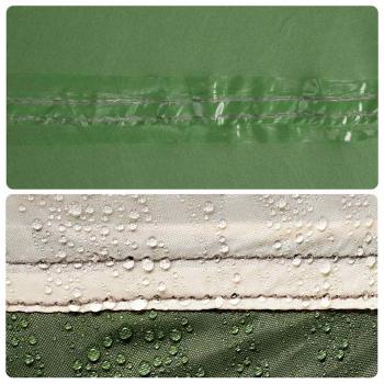 Duschzelt Grün Wasserfest