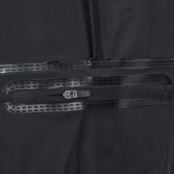 Wathose mit Stiefeln und Gürtel Schwarz Größe 46