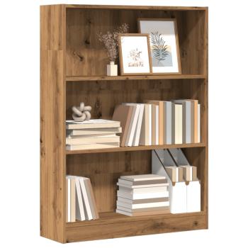 ARDEBO.de - Bücherregal Artisan-Eiche 80x24x109 cm Holzwerkstoff