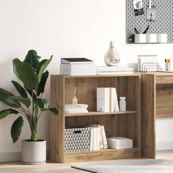 ARDEBO.de - Bücherregal Artisan-Eiche 80x24x76cm Holzwerkstoff