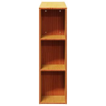 Kopfteil mit Stauraum Wachsbraun 75 cm Massivholz Kiefer