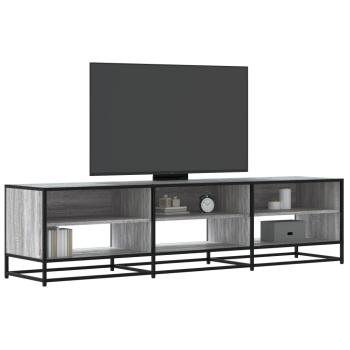 ARDEBO.de - TV-Schrank Grau Sonoma 180x40x46 cm Holzwerkstoff