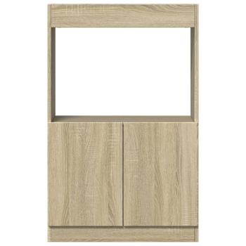 Highboard Sonoma-Eiche 63x33x100 cm Holzwerkstoff