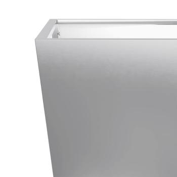 Pflanzkübel 50x50x50 cm Verzinkter Stahl