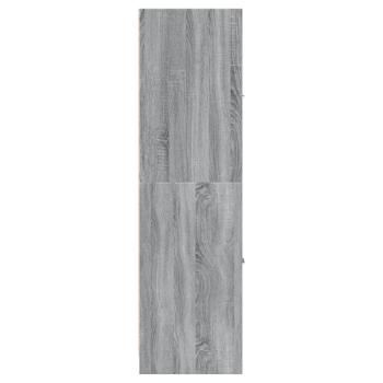 Apothekerschrank Grau Sonoma 30x41x144,5 cm Holzwerkstoff
