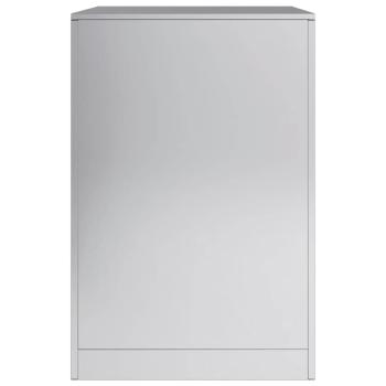 Brennholzregal 60x40x60 cm Verzinkter Stahl