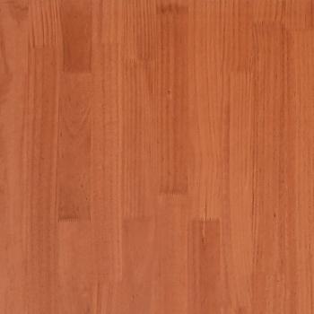 Massivholzbett ohne Matratze Wachsbraun 135x190 cm Kiefernholz