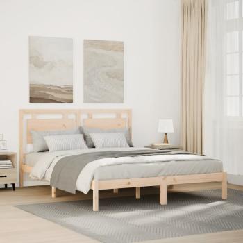 ARDEBO.de - Massivholzbett Extra Lang ohne Matratze 140x210 cm