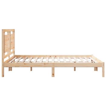 Massivholzbett Extra Lang ohne Matratze 140x210 cm
