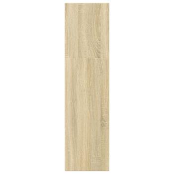 Bücherregal Sonoma-Eiche 40x30x114 cm Holzwerkstoff