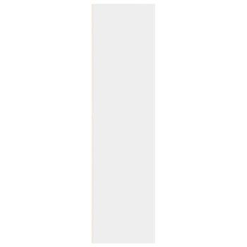 Bücherregal Weiß 80x30x114 cm Holzwerkstoff